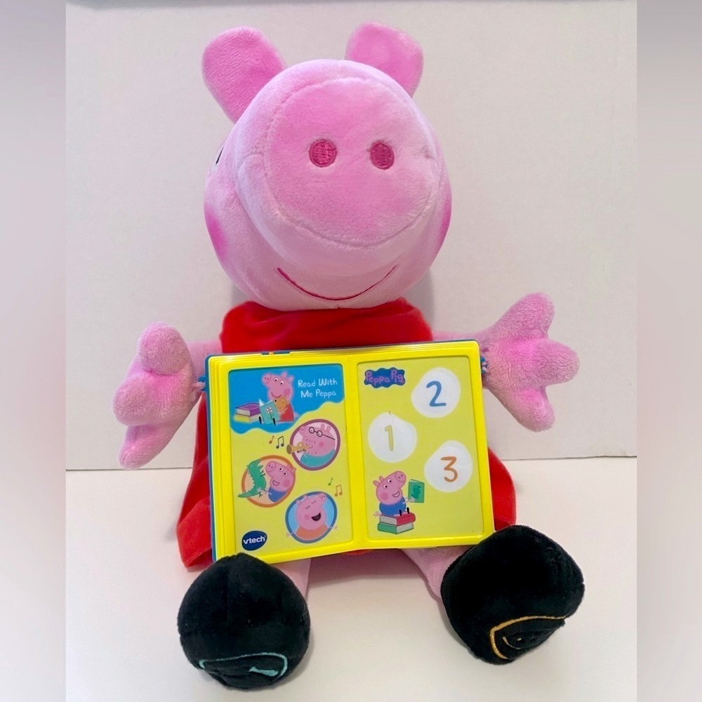 VTech Peppa Pig Read With Me Peppa Learning Toy Reading Language Development